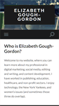 Mobile Screenshot of elizabethgough.com